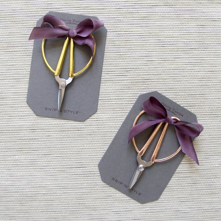 Haute Papier Mini Gold Scissors