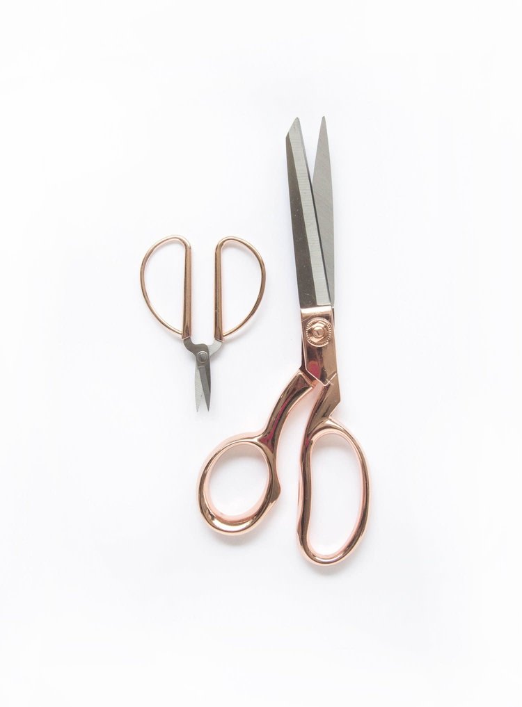 Haute Papier Mini Rose Gold Scissors