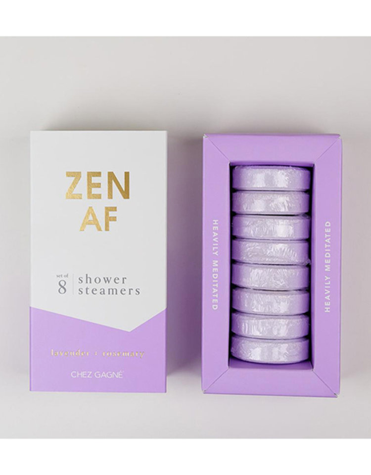 Chez Gagne Letterpress Zen AF Shower Steamers