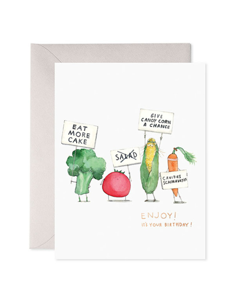 E. Frances Paper Studio Veggie Strike