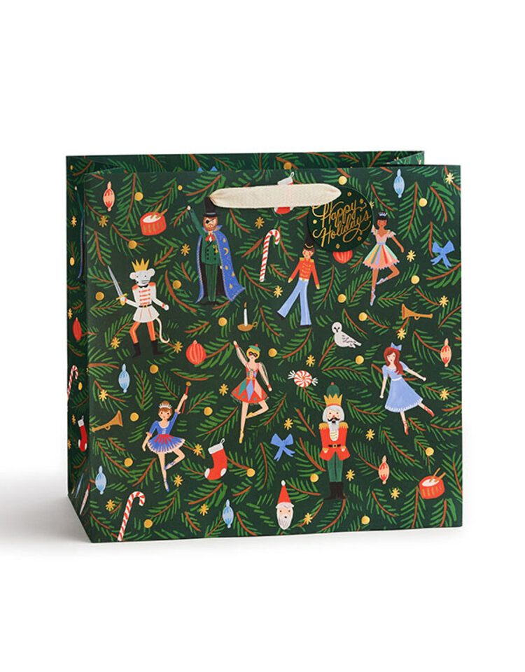 Rifle Paper Co. Nutcracker Gift Bag, Large