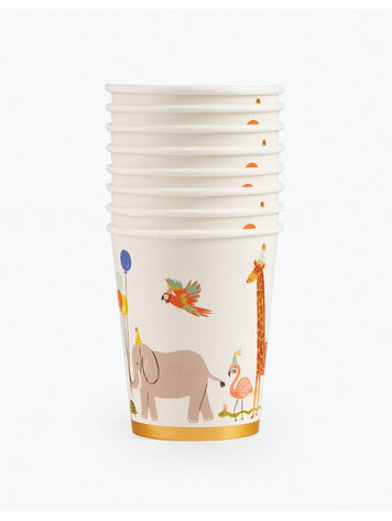 Rifle Paper Co. Party Animals 8 Ounce Cups