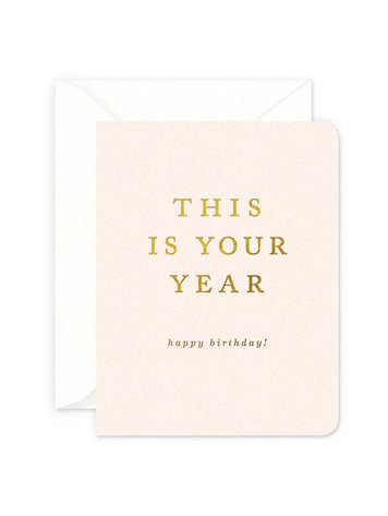 Smitten on Paper Your Year Birthday