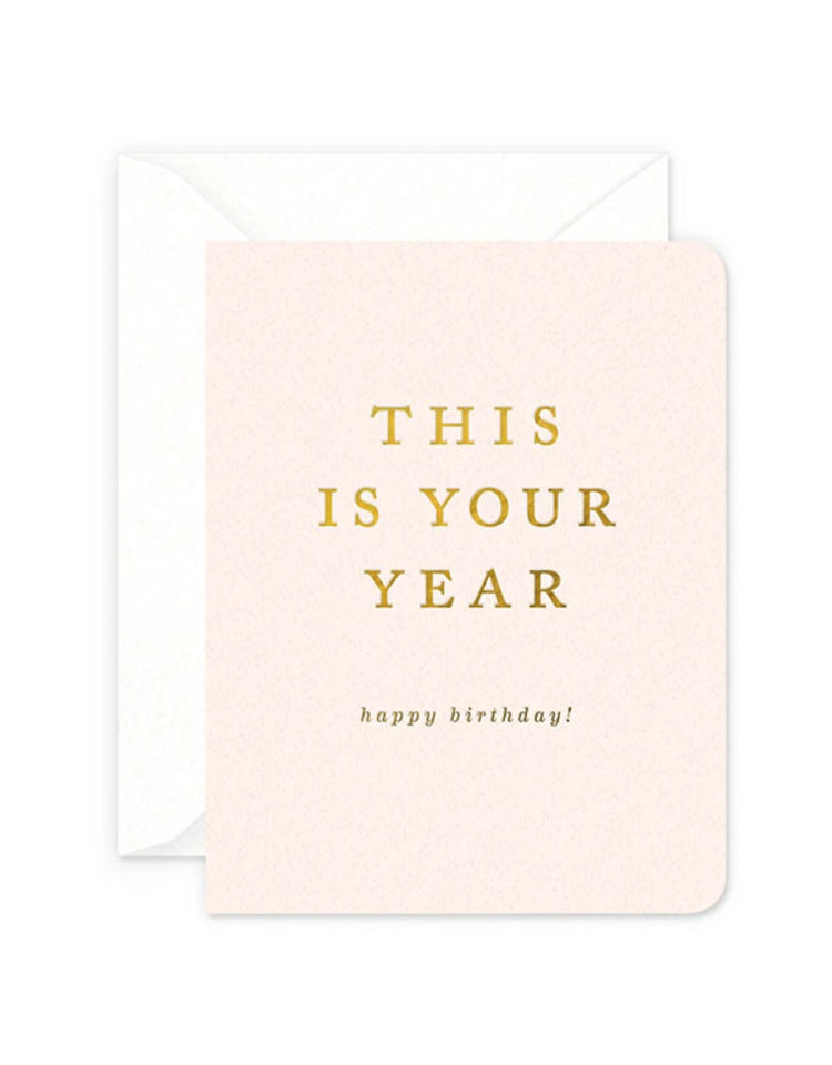 Smitten on Paper Your Year Birthday