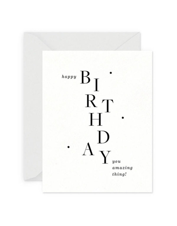 Smitten on Paper Amazing Thing Birthday