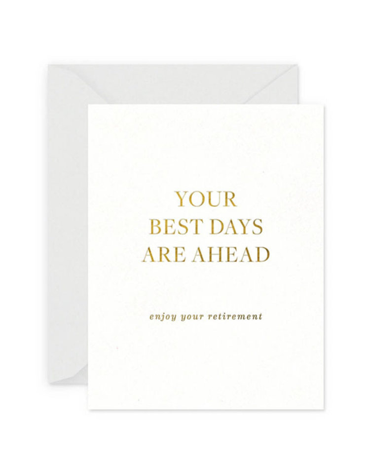 Smitten on Paper Best Days Retirement