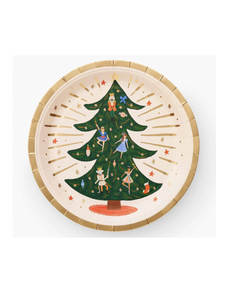 Rifle Paper Co. Nutcracker Large Plates