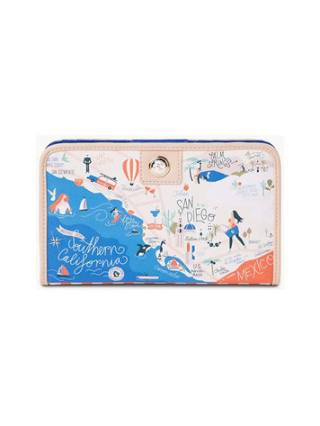 Spartina Southern California Snap Wallet