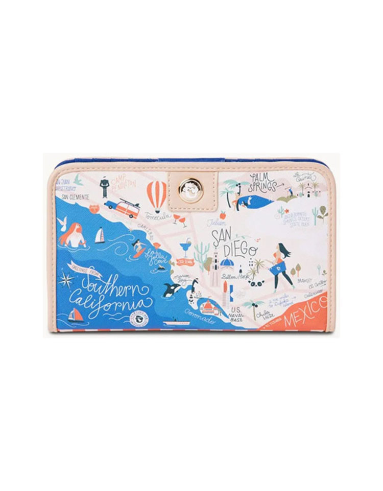 Spartina Southern California Snap Wallet
