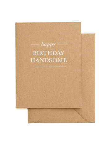 Sugar Paper Happy Birthday Handsome