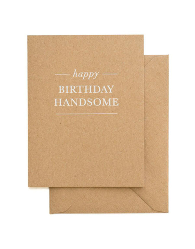 Sugar Paper Happy Birthday Handsome