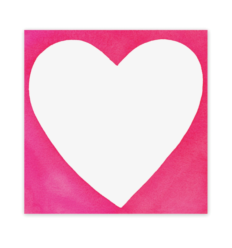 E. Frances Paper Studio Chubby Heart Notepad