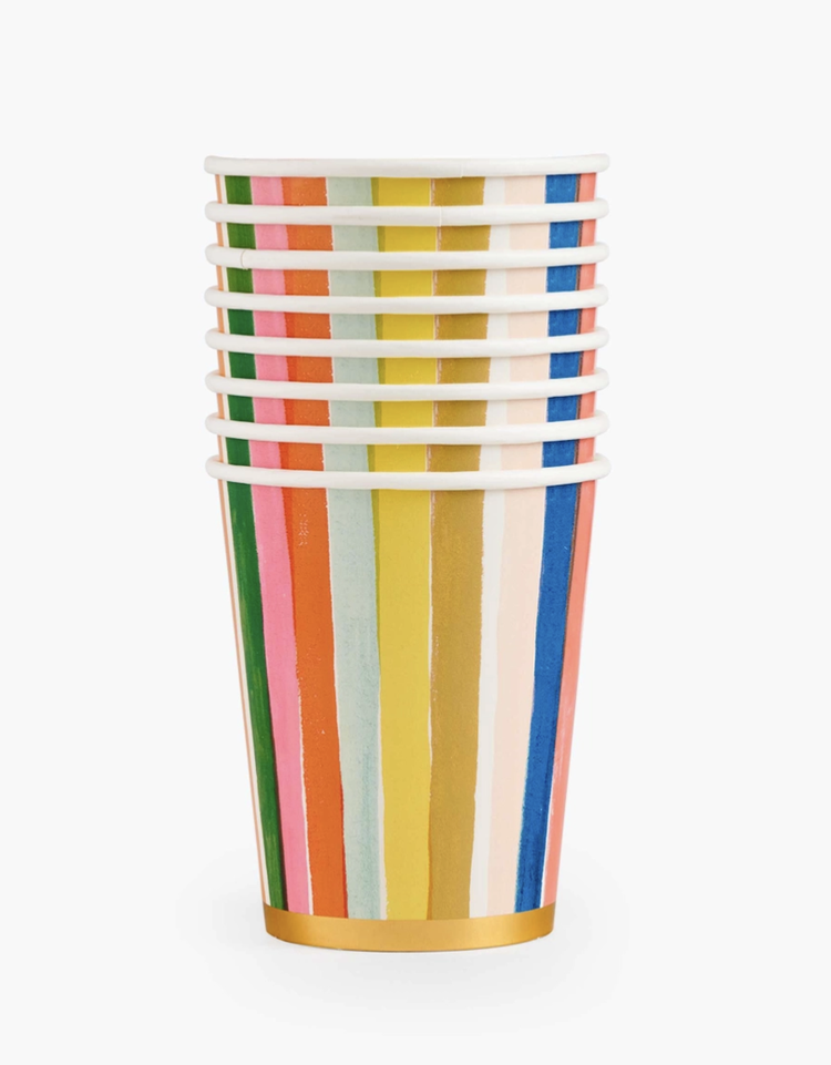 Rifle Paper Co. Feliz 8 Ounce Cups