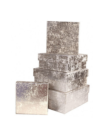 Vivid Wrap Ltd Silver Crush Gift Box, Various Sizes