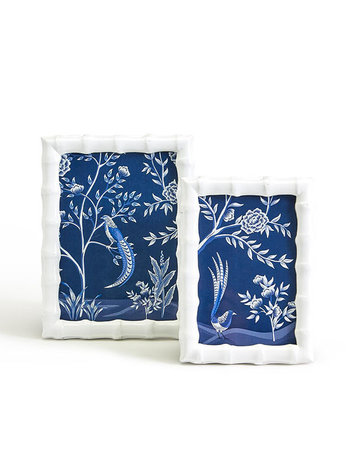 Two's Company Aviary Faux Bamboo Frames