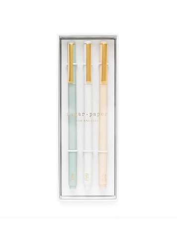 Sugar Paper The Solid Felt Pen,  Assorted Set of Three