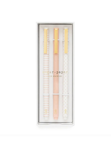 Sugar Paper The Rose Pattern Felt Pen Set (Set of 3)