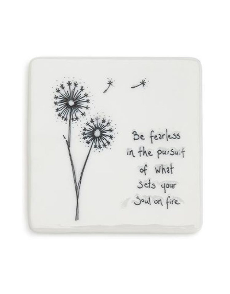 East of India Floral Coaster
