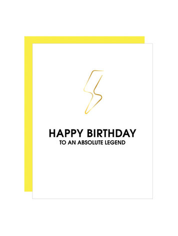 Chez Gagne Letterpress Absolute Legend