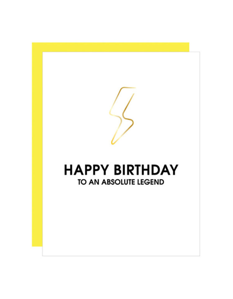 Chez Gagne Letterpress Absolute Legend