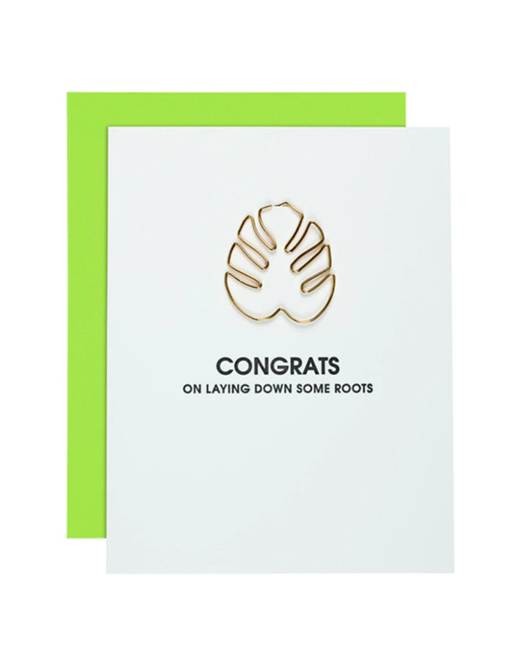 Chez Gagne Letterpress Laying Down Roots