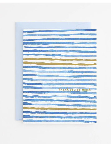 Party Sally Blue Waves Thank You