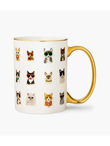 Rifle Paper Co. Cool Cats Porcelain Mug