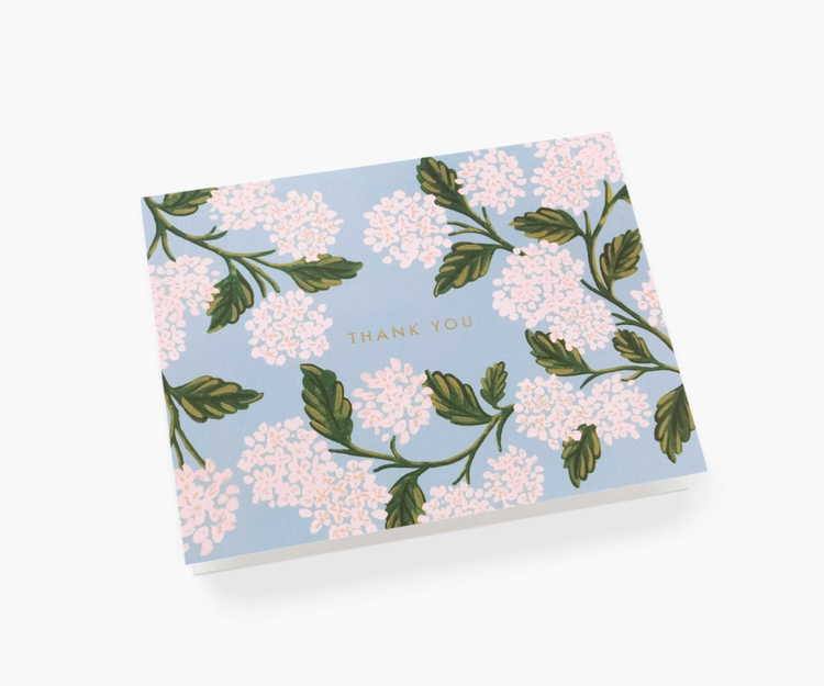 Rifle Paper Co. Hydrangea Thank You Box Set