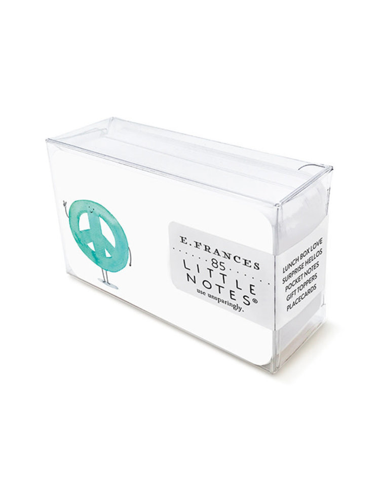 E. Frances Paper Studio Peace Out Little Notes