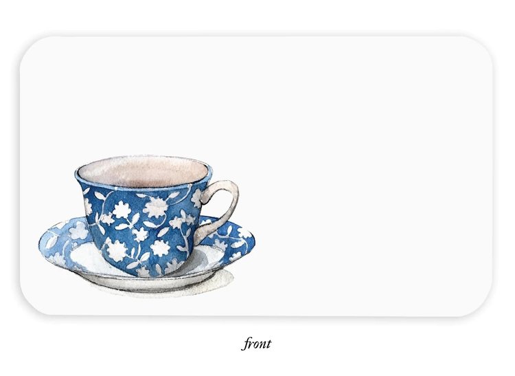 E. Frances Paper Studio Spot Of Tea Little Notes