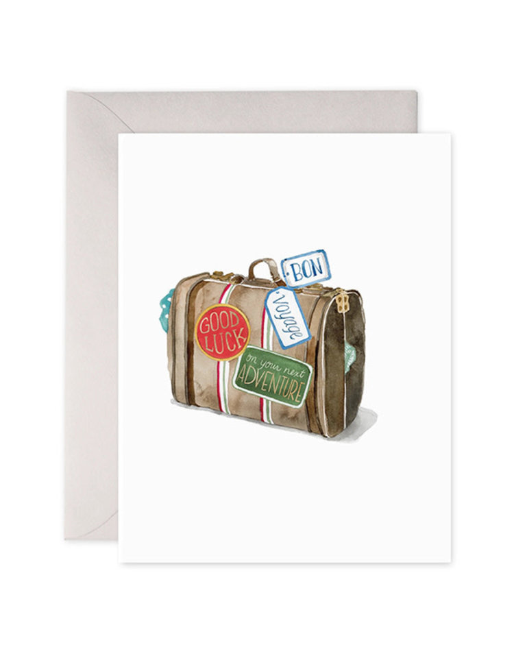 E. Frances Paper Studio Bon Voyage Suitcase