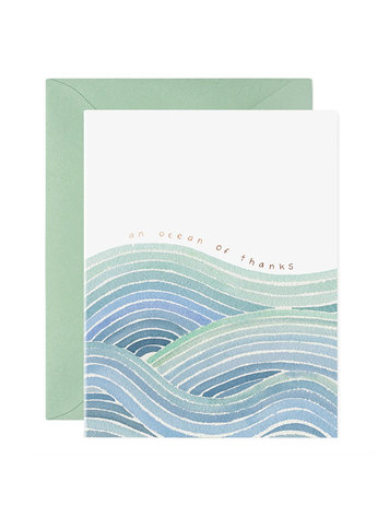 E. Frances Paper Studio Ocean of Thanks