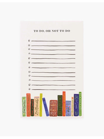 Rifle Paper Co. To Do, Not To Do Notepad