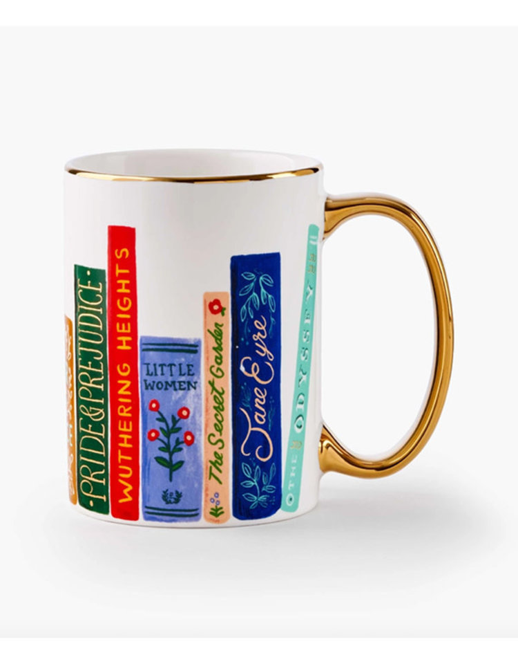 Rifle Paper Co. Book Club Porcelain Mug