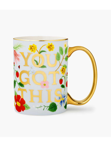 Rifle Paper Co. You Got This Porcelain Mug