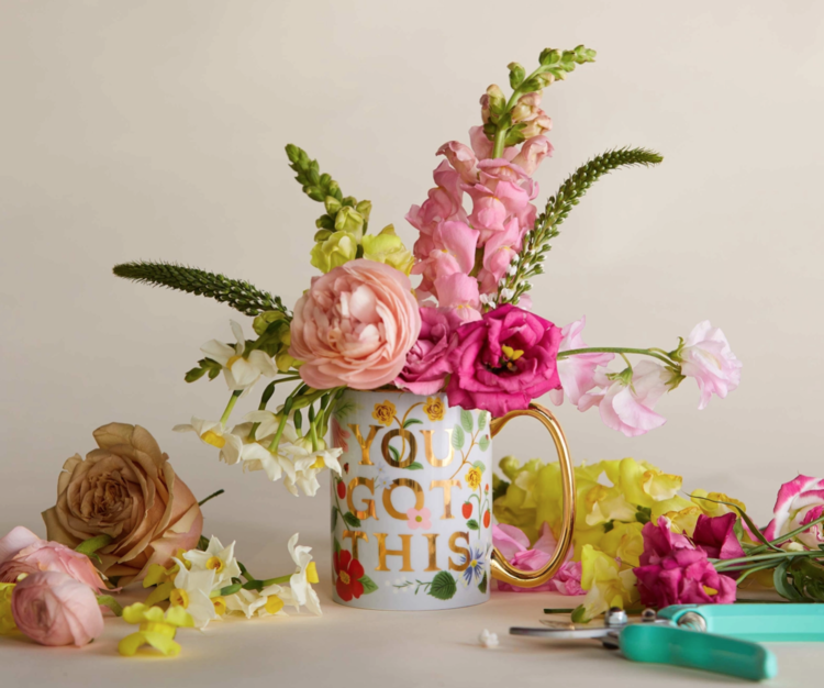 Rifle Paper Co. You Got This Porcelain Mug