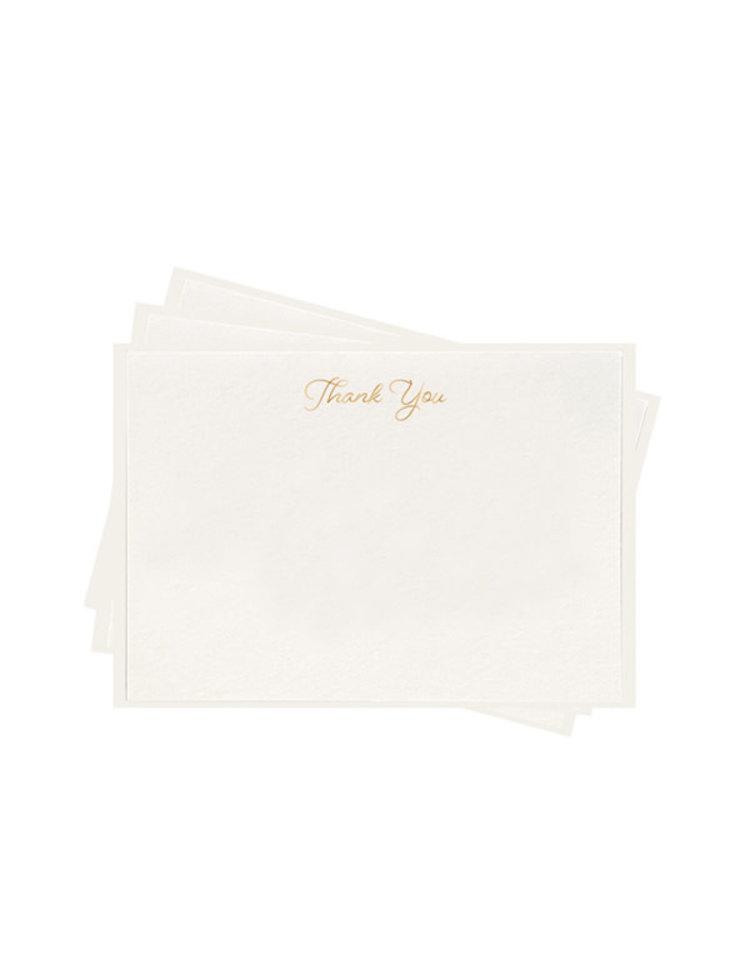 Dahlia Press Thank You, Fancy Flat Notes