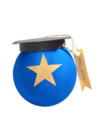 Tops Malibu Deluxe Surprise Ball, Graduation Cap