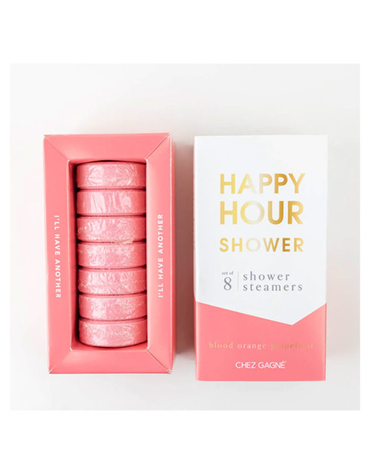 Chez Gagne Letterpress Happy Hour Shower Steamers