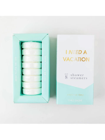 Chez Gagne Letterpress I Need A Vacation Shower Steamers
