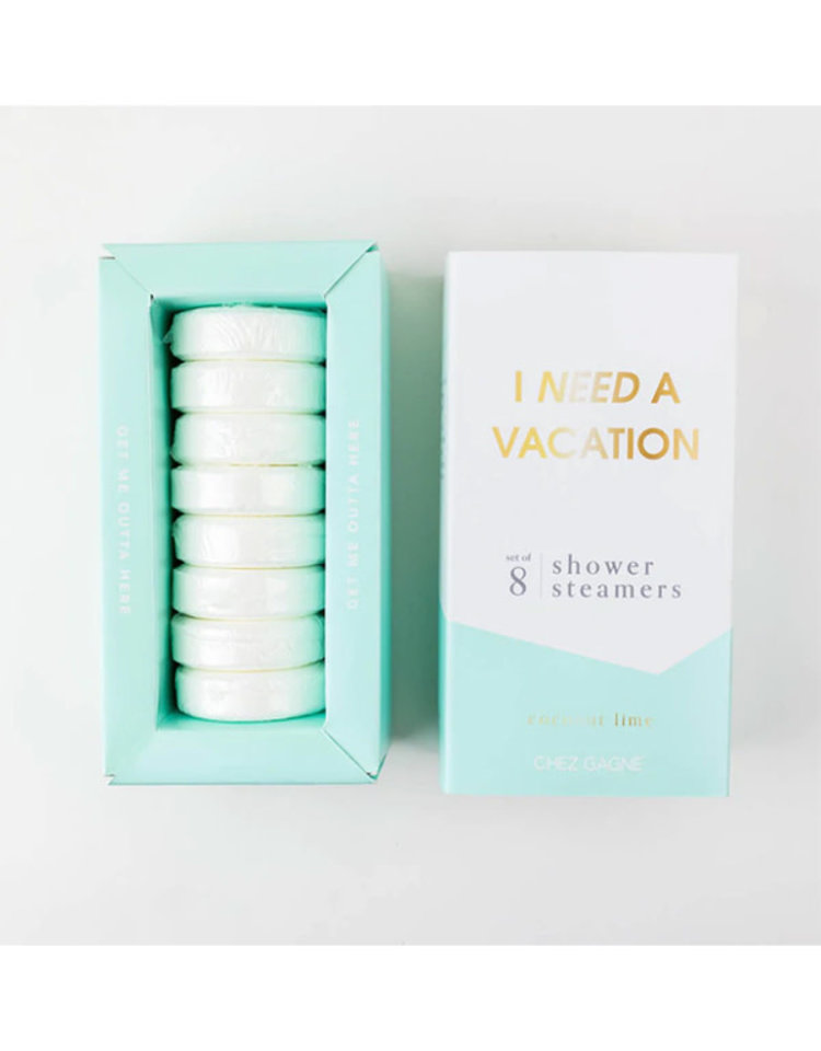 Chez Gagne Letterpress I Need A Vacation Shower Steamers