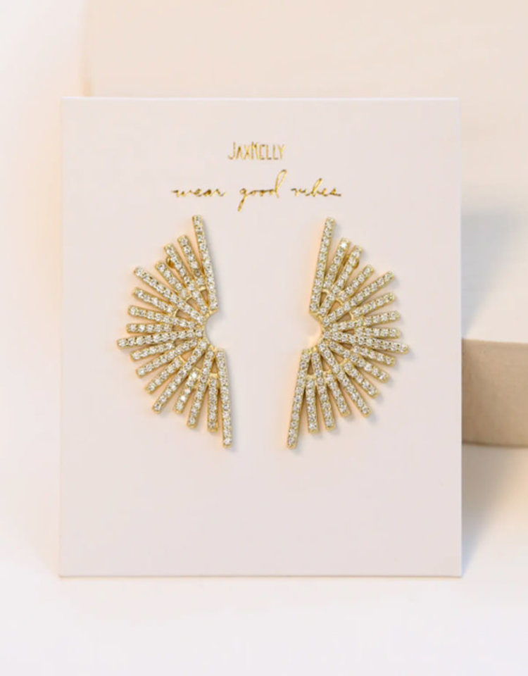 JaxKelly Celestial Sunburst Earrings