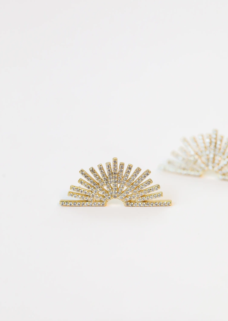 JaxKelly Celestial Sunburst Earrings