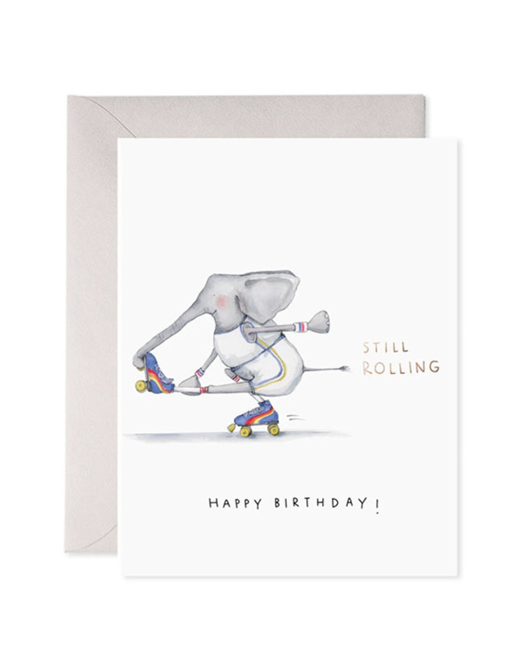 E. Frances Paper Studio Still Rolling