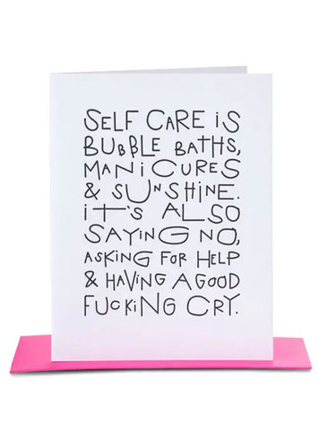 Paper Epiphanies Self Care