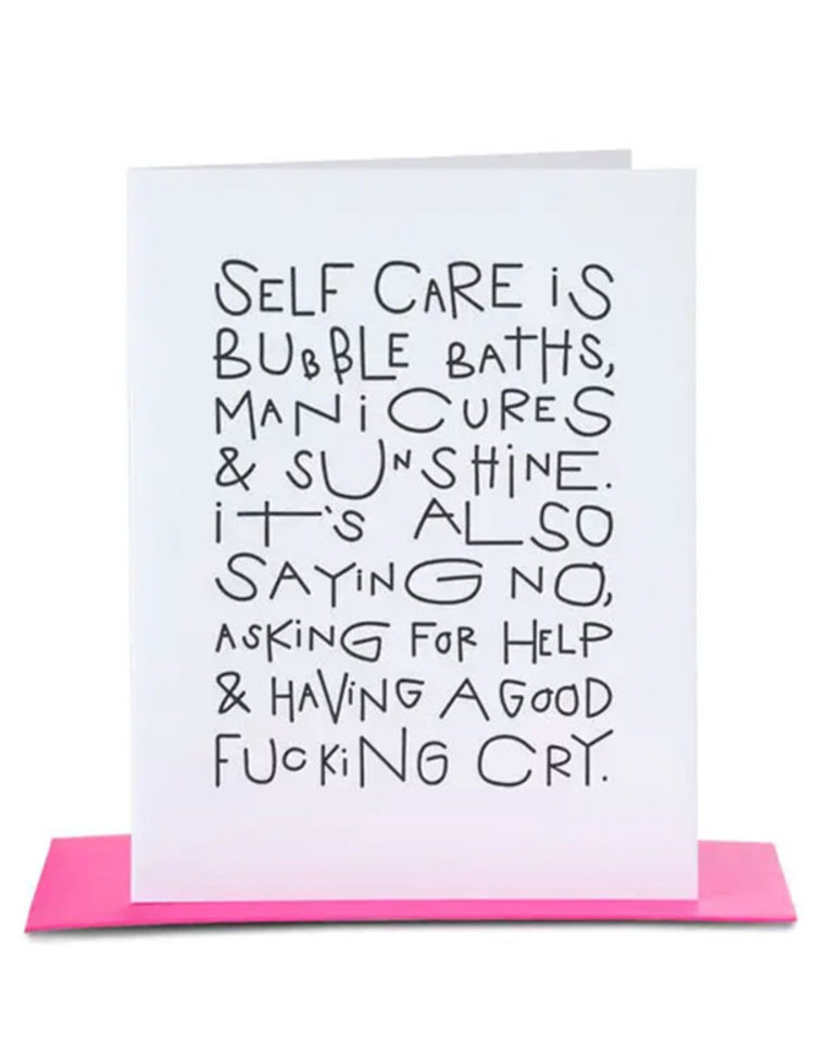Paper Epiphanies Self Care