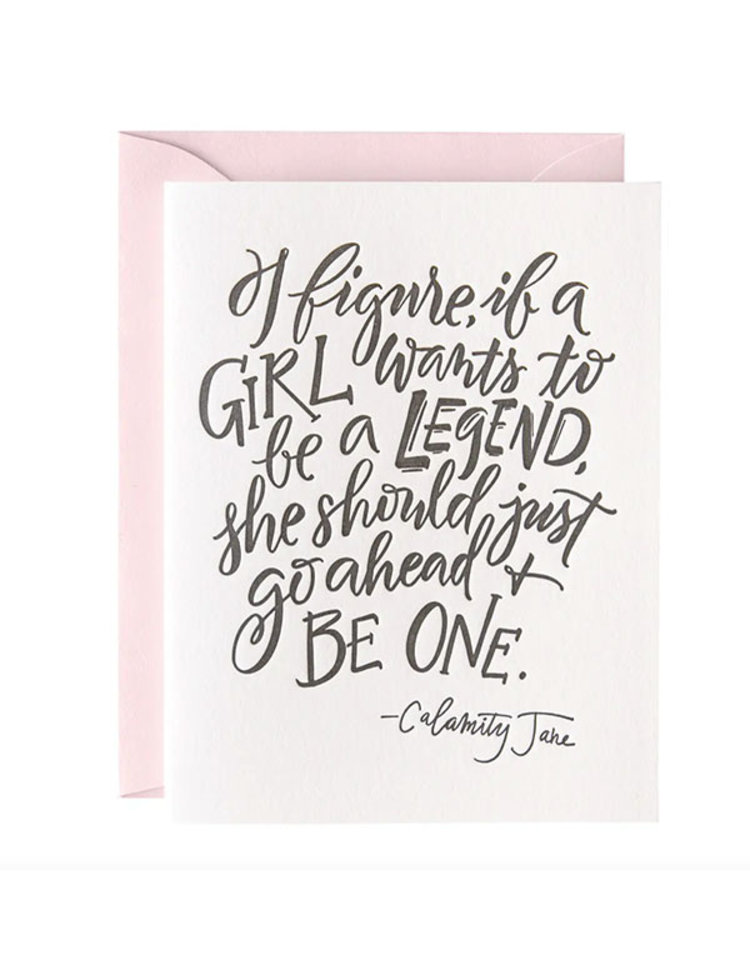 Paper Epiphanies Girl Legend