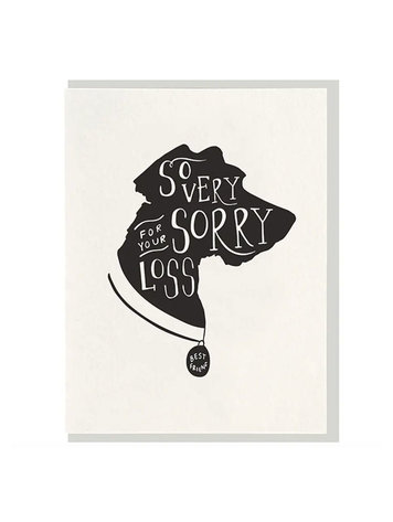 Dahlia Press So Very Sorry Dog Sympathy