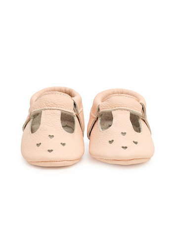 BirdRock Baby Desert Rose Mary Jane Moccasins