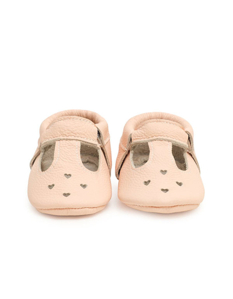 BirdRock Baby Desert Rose Mary Jane Moccasins